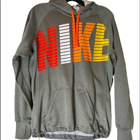 Nike Tops - Nike Pullover Hoodie Size Medium Gray